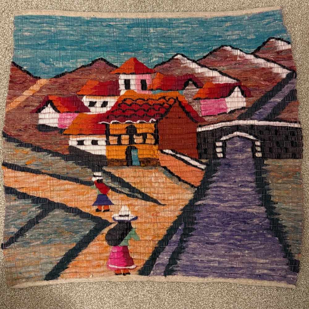 Peruvian Hand-Woven Wool Tapestry